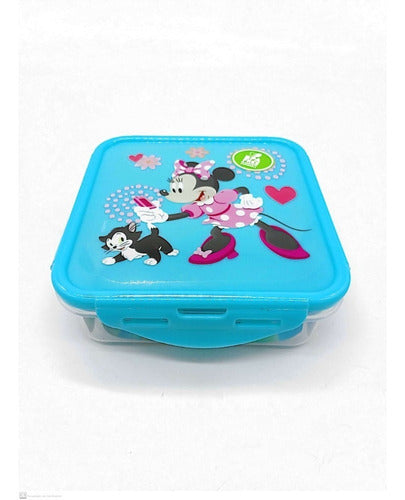 Contenedor Hermético Cuadrado Infantil Licencias 750 Ml
