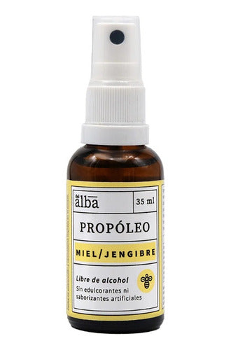 Propóleo Miel / Jengibre Spray - 35 Ml Apícola Del Alba