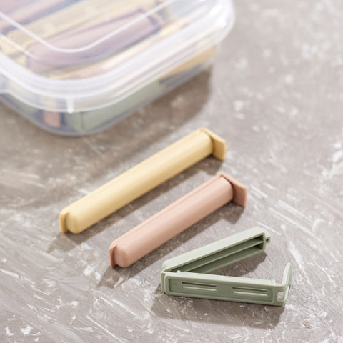 Caja 24 Clips / Pinzas Para Sellar Bolsas Almacenamiento