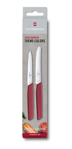 Cuchillos Swiss Modern Berry 6.9096.2l4 Victorinox