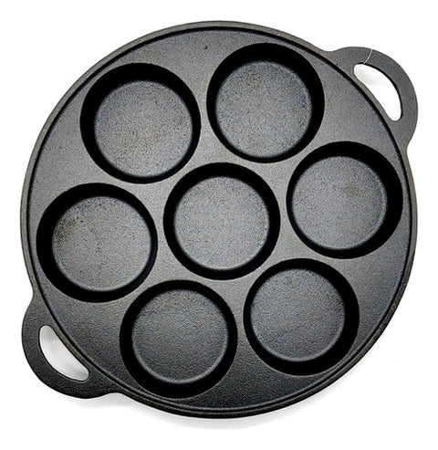 Plancha Provoletera Con Asas 26cm Fierro Fundido Hierro