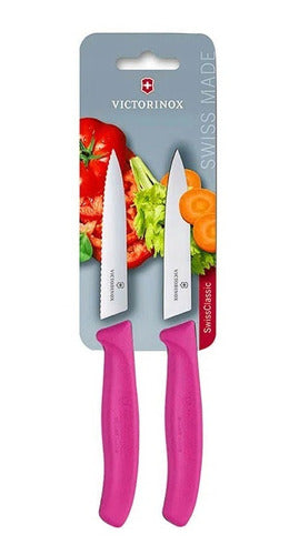 Cuchillos Verdura Swissclassic Rosa Victorinox 6.7606.l115b