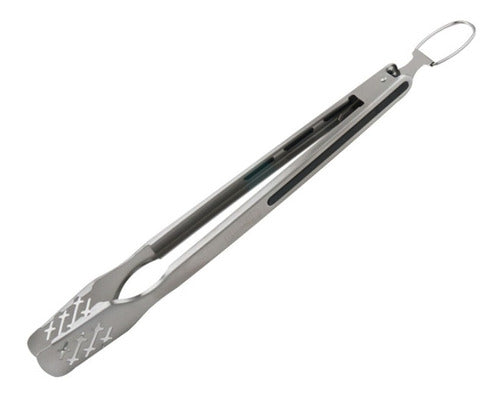 Pinza Tenaza Quincho BBQ Asado Premium 44cm Parrilla Cocina