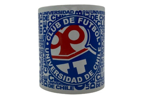 Tazón Mug Clásico U De Chile Uch Vaso Café Té Premium Coffee