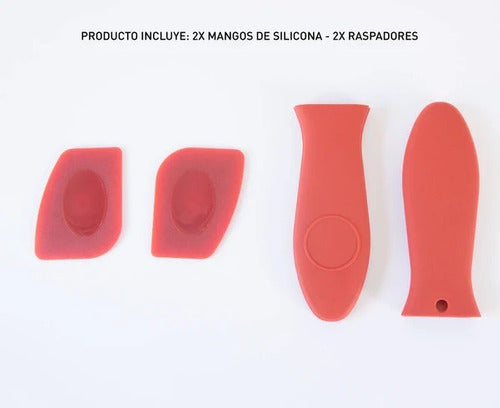 Set Sartenes Hierro Fundido Kanka 25-30cm Sartén Iron Cast (foto 9)