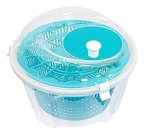 Escurridor Centrifugo De Vegetales 4 Litros Colores