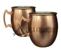 Set De 2 Mugs De Cobre Wayu Shine Tragos Moscow Mule Mojito