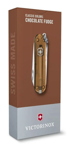 Navaja Suiza Victorinox Classic Chocolate Fudge 0.6223.t55g