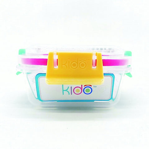 Hermetico Cuadrado Infantil Kido 380 Ml Comida