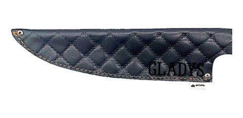 Porta Cuchillo Funda Cuero Cocina Parrilla + Grabado