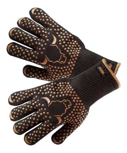 Set 2 Guantes Asado Alta Temperatura Parrillero Wayu Cocina