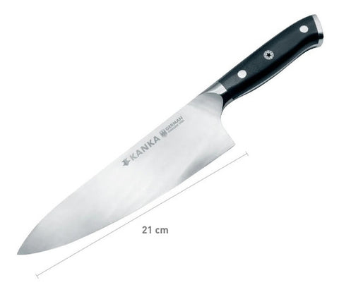 Cuchillo Acero Alemán Kanka 8 Cocina Parrilla + Grabado Gratis