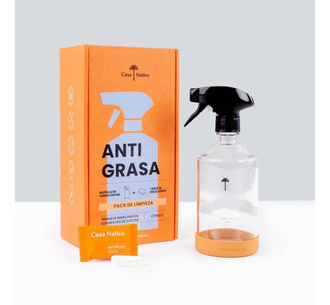 Kit Inicial Antigrasa Casa Nativa 500ml Premium