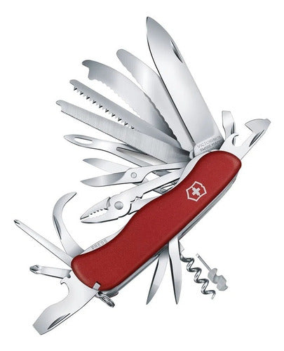 Navaja Work Champ Xl Color Rojo Victorinox 0.8564.xl Premium
