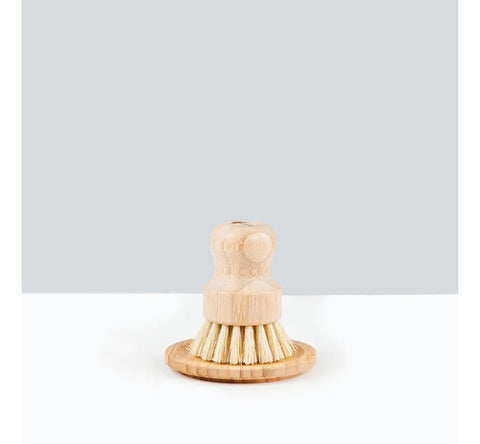 Escobilla Lavaplatos Natural Bamboo Y Sisal Casa Nativa