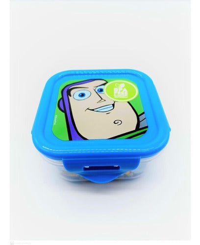 Contenedor Hermético Cuadrado Infantil Licencias 290ml