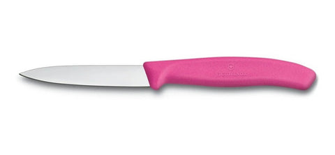 Cuchillo Mondador Victorinox Rosa Hoja 8cm 6.7606.l115