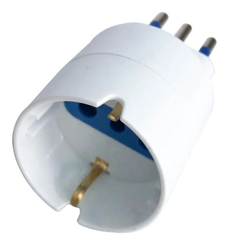 Adaptador Schuko Certificado Macrotel 10a 1500w Europeo