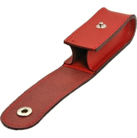 Estuche De Cuero Rojo Navaja 91-93mm Victorinox 4.0520.1