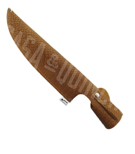 Porta Cuchillo Funda Cuero Cocina Parrilla + Grabado
