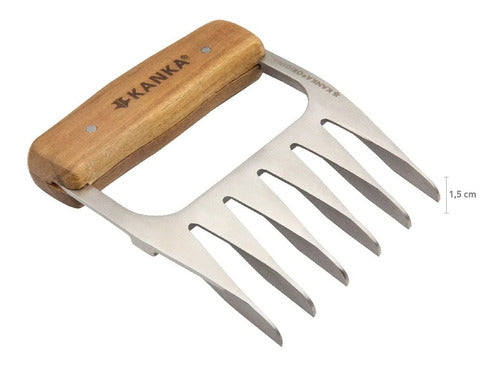 Set Garras De Oso Kanka Parrilla Premium Cocina Desmenuza (foto 3)