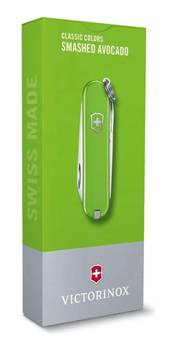 Navaja Suiza Victorinox Classic 58 Smashed Avocad 0.6223.43g