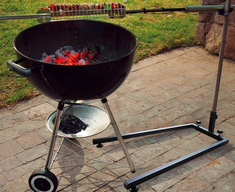 Base Para Asador Spiedo Kanka Parrilla Quincho Pisos Duros
