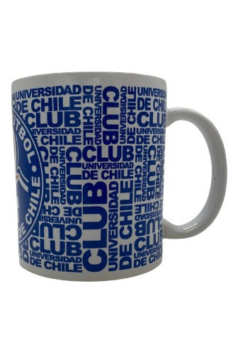 Tazón Mug Clásico U De Chile Uch Vaso Café Té Premium Coffee