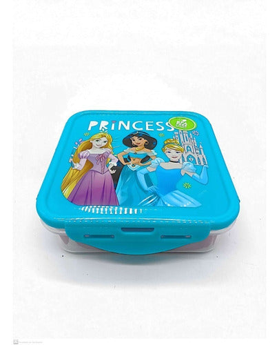 Contenedor Hermético Cuadrado Infantil Licencias 750 Ml