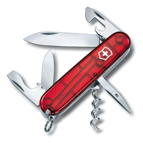 Navaja Cortapluma Victorinox Spartan Roja Trans 1.363.t
