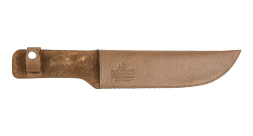 Funda De Cuero Cuchillo Medio Golpe + Grabado Láser Gratis