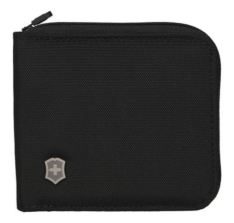 Billetera Victorinox Zip-around Black Nailon 610395