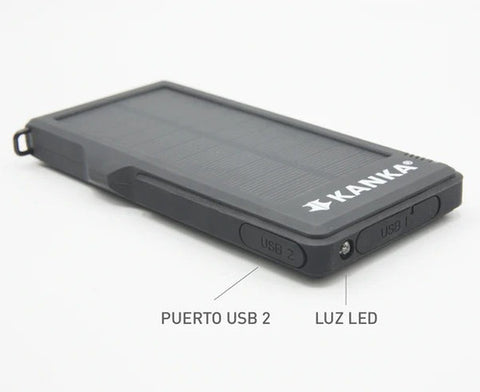 Batería Recargable Solar Kanka Asador Original Premium