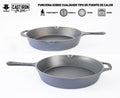 Set Sartenes Hierro Fundido Kanka 25-30cm Sartén Iron Cast (foto 5)