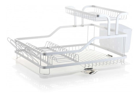 Secador De Platos Aluminio Premium 2 Niveles