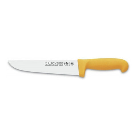Cuchillo Carnicero Tres Claveles 18cm Profesional 01383
