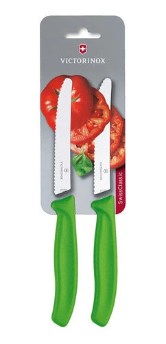 Cuchillo Verdura Swiss Verde 11cm Victorinox 6.7836.l114b