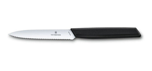 Cuchillo Verdura Swiss Modern Negro Victorinox 6.9003.10w