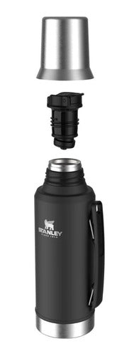 Termo Mate System Classic Stanley Black 1.2 Lt Outdoor