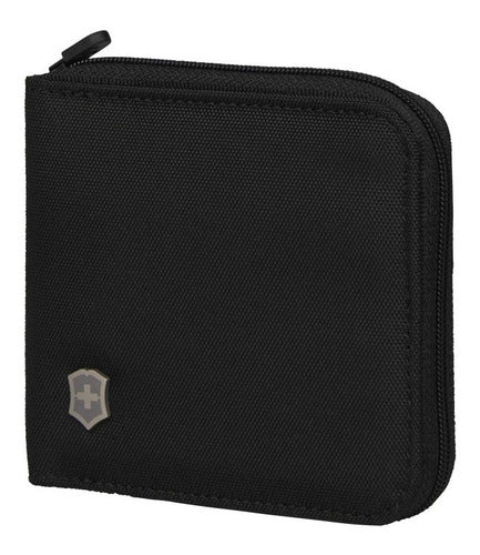 Billetera Victorinox Zip-around Black Nailon 610395