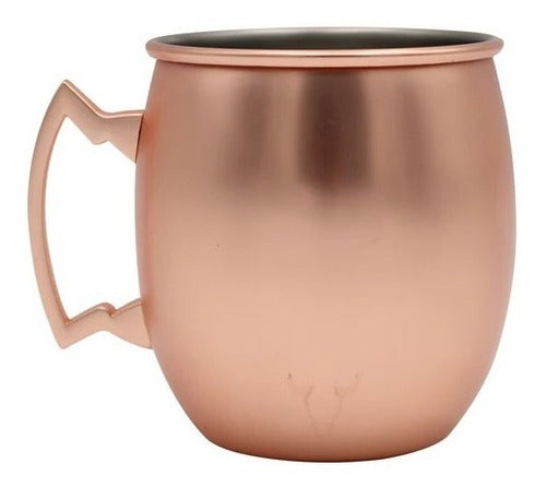 Set De 2 Mugs De Cobre Wayu Shine Tragos Moscow Mule Mojito