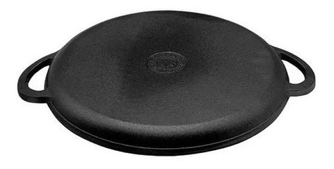 Plancha Hierro Fundido Circular 35cm La Creole Pizzas