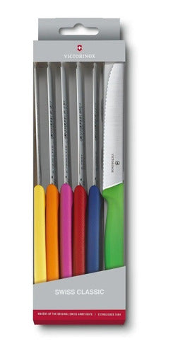 Set Cuchillos Swiss Classic Hoja 11 Cm Victorinox 6.7839.6g