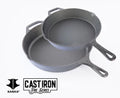 Set Sartenes Hierro Fundido Kanka 25-30cm Sartén Iron Cast (foto 2)