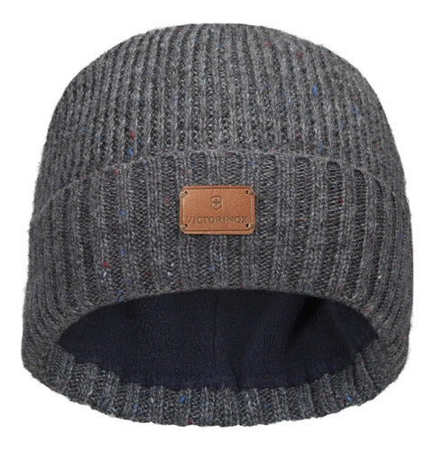 Gorro De Lana  Deluxe Victorinox Color Gris 611134