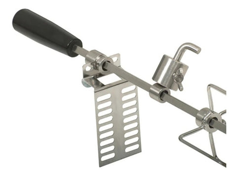 Spiedo Asador Inoxidable 90cm 6kg Ajustable Bosca