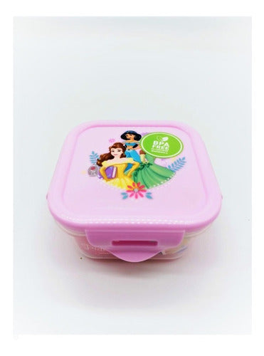 Contenedor Hermético Cuadrado Infantil Licencias 290ml