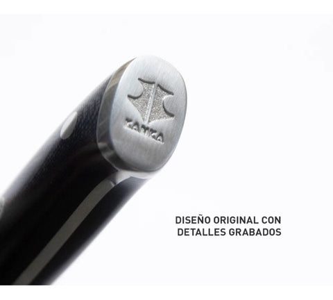 Set De 4 Cuchillos De Carne Parrilleros Kanka Acero Aleman
