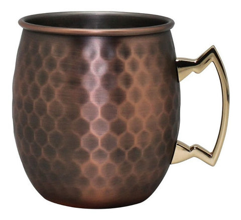 Mug Cobre Wayu Coctel Tragos Moscow Mule Bar Quincho Mojito Color Cobre