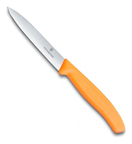 Cuchillo Cocina Victorinox Naranjo 6.7706.l119 10cm